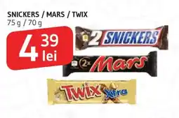 Supeco SNICKERS / MARS / TWIX Ofertă