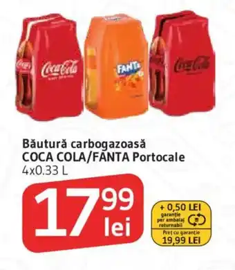 Supeco Băutură carbogazoasă COCA COLA/FANTA Portocale Ofertă