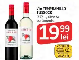 Supeco Vin TEMPRANILLO TUSSOCK Ofertă