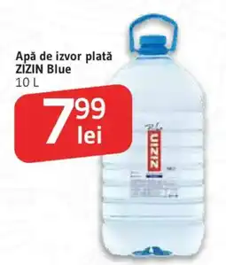 Supeco Apă de izvor platǎ ZIZIN Blue Ofertă