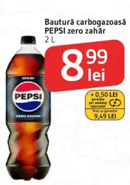 Supeco Bauturǎ carbogazoasă PEPSI zero zahăr Ofertă