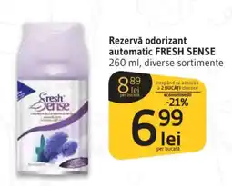 Supeco Rezervǎ odorizant automatic FRESH SENSE Ofertă