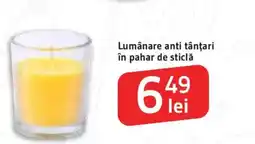 Supeco Lumânare anti tânţari în pahar de sticlă Ofertă