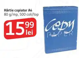 Supeco Hârtie copiator A4 Ofertă