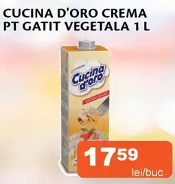 Unicarm Cucina d'oro crema pt gatit vegetala Ofertă
