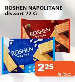 Unicarm Roshen napolitane Ofertă