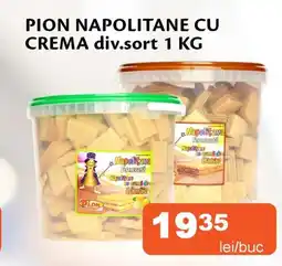 Unicarm Pion napolitane cu crema Ofertă