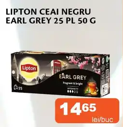 Unicarm Lipton ceai negru earl grey 25 PL Ofertă