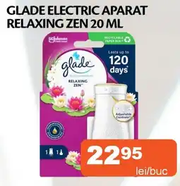 Unicarm Glade electric aparat relaxing zen Ofertă