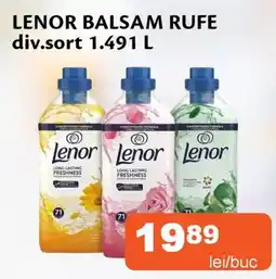 Unicarm Lenor balsam rufe Ofertă