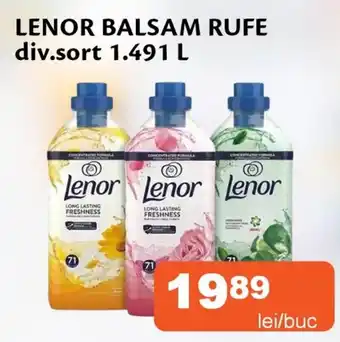 Unicarm Lenor balsam rufe Ofertă