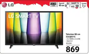 Selgros Televizor 80 cm 32LQ631C Ofertă
