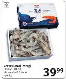 Selgros Creveți cruzi întregi Ofertă