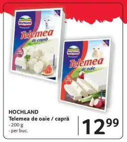 Selgros HOCHLAND Telemea de oaie / capră Ofertă