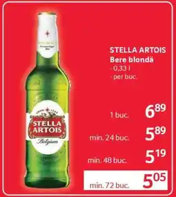 Selgros STELLA ARTOIS Bere blondă Ofertă