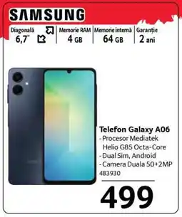 Selgros Telefon Galaxy A06 Ofertă
