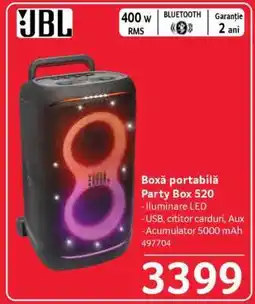 Selgros Boxă portabilă Party Box 520 Ofertă