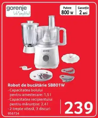 Selgros Robot de bucătărie SB801W Ofertă
