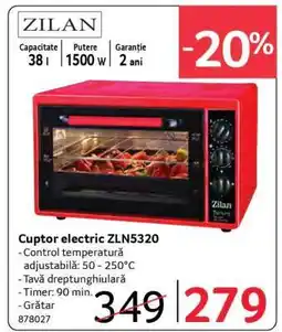 Selgros Cuptor electric ZLN5320 Ofertă