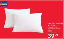 Selgros Set 2 perne matlasate 50 x 70 cm Ofertă