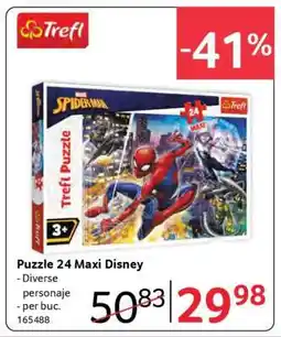Selgros Puzzle 24 Maxi Disney Ofertă