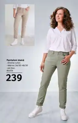 Selgros Pantaloni damă Ofertă