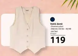Selgros Vestă damă Ofertă
