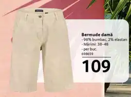 Selgros Bermude damă Ofertă