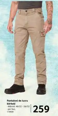 Selgros Pantaloni de lucru, bărbați Ofertă