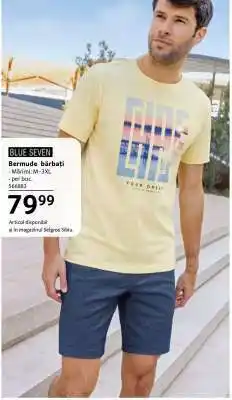 Selgros BLUE SEVEN Bermude bărbați Ofertă