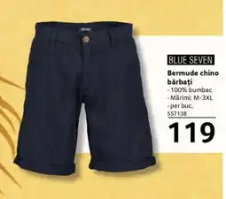 Selgros BLUE SEVEN Bermude chino bărbați Ofertă