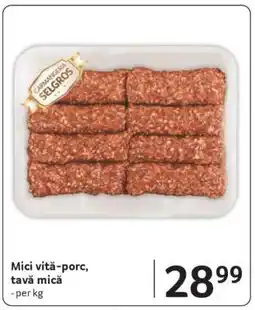Selgros Mici vită-porc, tavă mică Ofertă