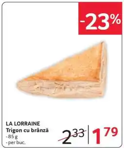 Selgros LA LORRAINE Trigon cu brânză Ofertă
