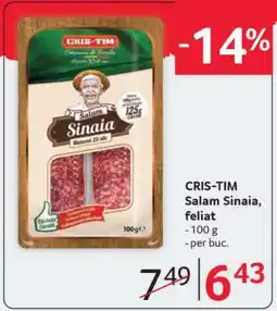 Selgros CRIS-TIM Salam Sinaia feliat Ofertă