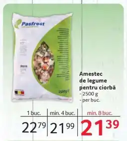 Selgros AMESTEC DE LEGUME PENTRU CIORBĂ Ofertă