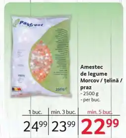 Selgros Amestec de legume Morcov / țelină / praz Ofertă