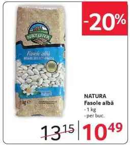Selgros NATURA Fasole albă Ofertă