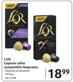 Selgros L’OR Capsule cafea compatibile Nespresso Ofertă