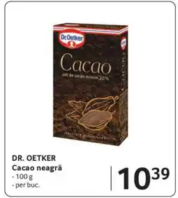 Selgros Dr. Oetker Cacao Neagră Ofertă