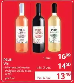 Selgros PELIN Vin Ofertă