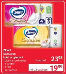Selgros ZEWA Exclusive Hârtie igienică Ofertă