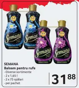 Selgros SEMANA Balsam pentru rufe Ofertă