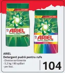 Selgros ARIEL Detergent pudră pentru rufe Ofertă