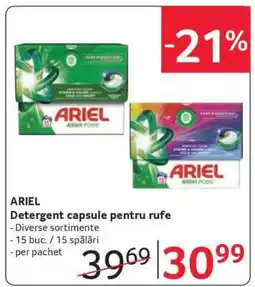 Selgros ARIEL Detergent capsule pentru rufe Ofertă