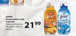 Selgros Lenor Balsam pentru rufe Fresh Air Ofertă