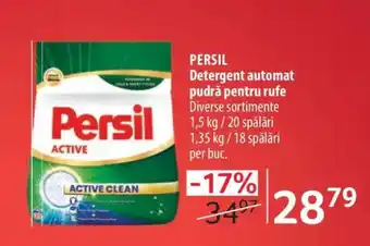Selgros PERSIL DETERGENT AUTOMAT PUDRĂ PENTRU RUFE Ofertă