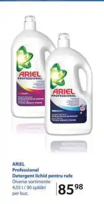 Selgros ARIEL Professional Detergent lichid pentru rufe Ofertă