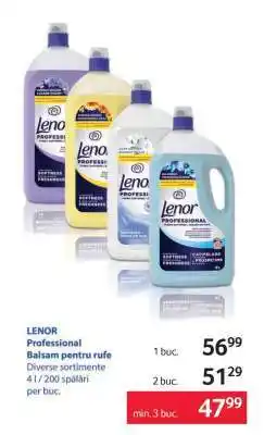 Selgros LENOR Professional Balsam pentru rufe Ofertă
