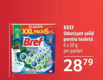 Selgros Bref Odorizant solid pentru toaletă Ofertă