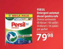 Selgros Persil Detergent automat discuri pentru rufe Ofertă